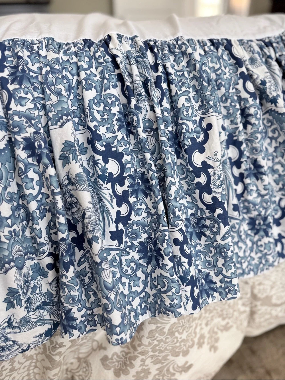 Ralph Lauren Tamarind Bed Skirt Queen Size